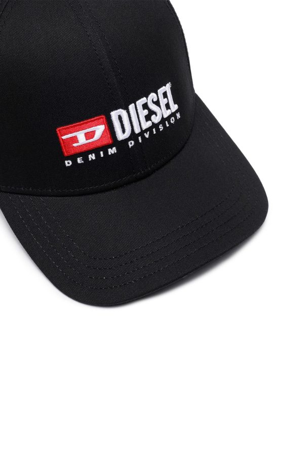 כובע מצחייה עם רקמת לוגו דויז'ן- שחור