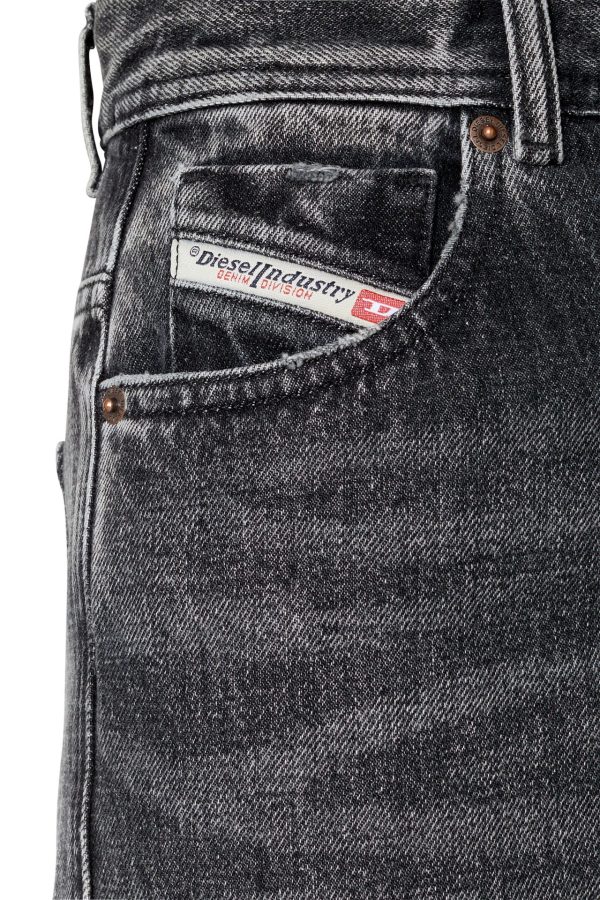 1956 - ג׳ינס בגזרה ישרה - אפור כהה