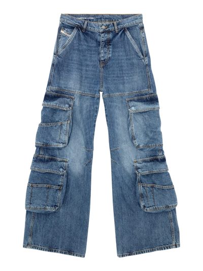 1996 - די סייר ג׳ינס דגמ״ח בגזרה ישרה ורחבה - כחול
