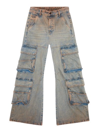 1996 - די סייר ג׳ינס דגמ״ח בגזרה ישרה ורחבה - כחול בהיר